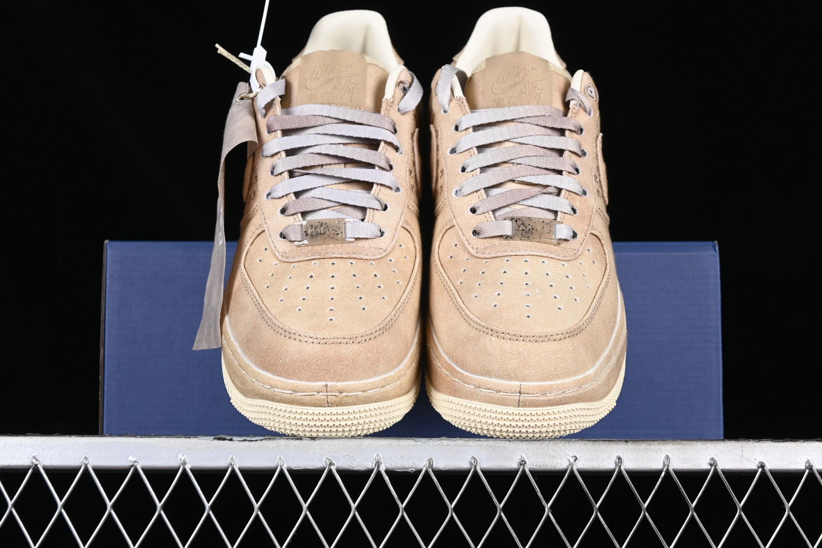All categories Nk Air Force 1 Air Force series Nk Air Force 1 Low Air Force low top Pure original Nk Air Force 1'07 Low "Nai Ke Cha" Tea theme Longjing tea Air Force 1 low top casual sneakers DV4246-211